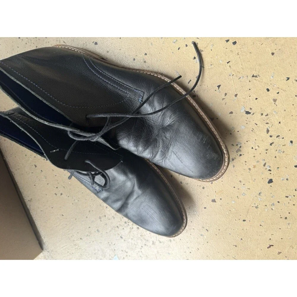 Ted Baker London 10 Black Leather Torsdi 2 FD05450 Shoes